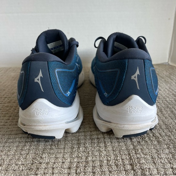 Mizuno Waverider 25 (Men's) Imperial Blue Size 12 - Picture 3 of 13